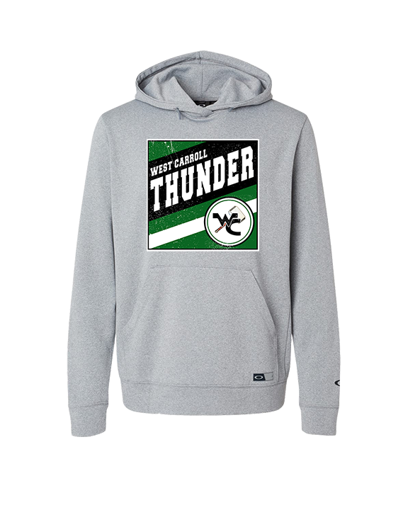 West Carroll HS Football Square - Oakley Performance Hoodie
