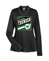 West Carroll HS Football Square - Womens Performance Longsleeve