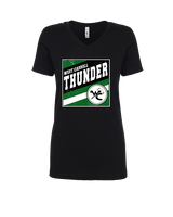 West Carroll HS Football Square - Womens Vneck