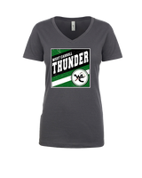 West Carroll HS Football Square - Womens Vneck