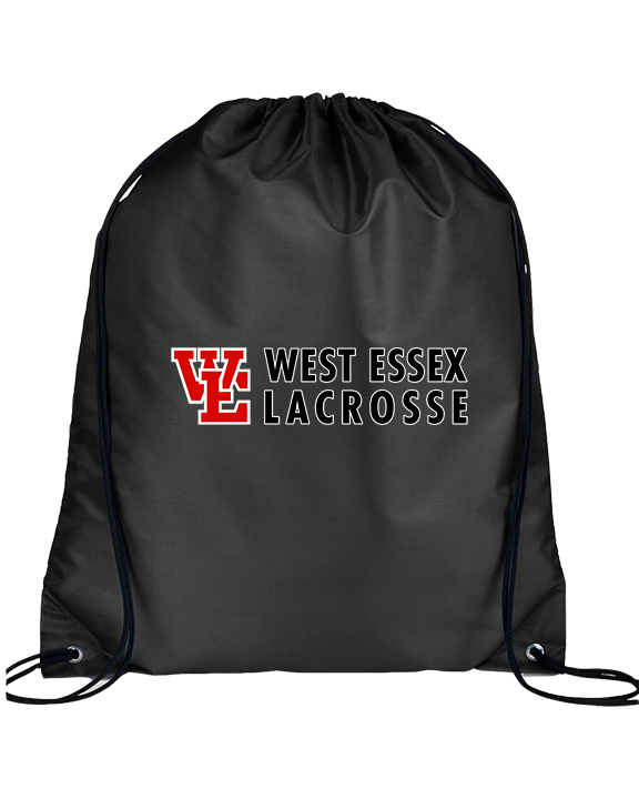 West Essex HS Boys Lacrosse Basic - Drawstring Bag