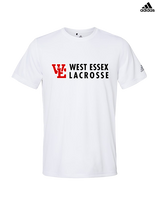 West Essex HS Boys Lacrosse Basic - Mens Adidas Performance Shirt