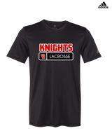 West Essex HS Boys Lacrosse Pennant - Mens Adidas Performance Shirt