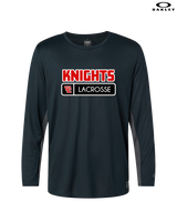 West Essex HS Boys Lacrosse Pennant - Mens Oakley Longsleeve