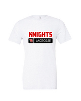 West Essex HS Boys Lacrosse Pennant - Tri-Blend Shirt