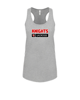 West Essex HS Boys Lacrosse Pennant - Womens Tank Top