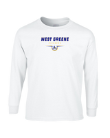 West Greene HS Football Design - Cotton Longsleeve
