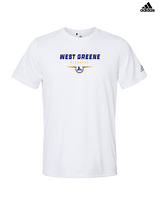West Greene HS Football Design - Mens Adidas Performance Shirt