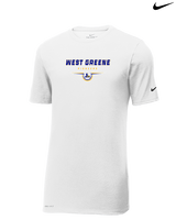 West Greene HS Football Design - Mens Nike Cotton Poly Tee