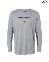 West Greene HS Football Design - Mens Oakley Longsleeve