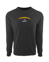 West Greene HS Football Laces - Crewneck Sweatshirt