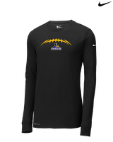 West Greene HS Football Laces - Mens Nike Longsleeve