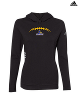 West Greene HS Football Laces - Womens Adidas Hoodie