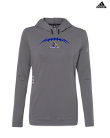 West Greene HS Football Laces - Womens Adidas Hoodie