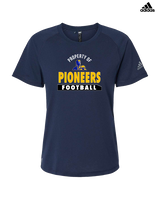 West Greene HS Football Property - Womens Adidas Performance Shirt