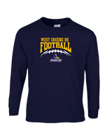West Greene HS Football School Football - Cotton Longsleeve