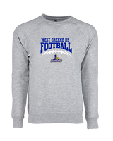 West Greene HS Football School Football - Crewneck Sweatshirt