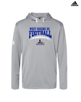West Greene HS Football School Football - Mens Adidas Hoodie