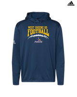 West Greene HS Football School Football - Mens Adidas Hoodie