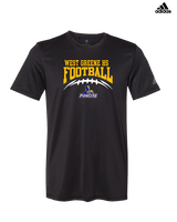 West Greene HS Football School Football - Mens Adidas Performance Shirt