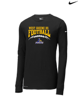 West Greene HS Football School Football - Mens Nike Longsleeve