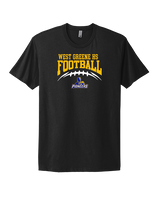 West Greene HS Football School Football - Mens Select Cotton T-Shirt