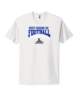 West Greene HS Football School Football - Mens Select Cotton T-Shirt