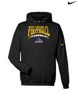 West Greene HS Football School Football - Nike Club Fleece Hoodie