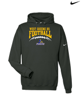 West Greene HS Football School Football - Nike Club Fleece Hoodie