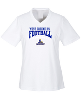 West Greene HS Football School Football - Womens Performance Shirt