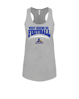 West Greene HS Football School Football - Womens Tank Top
