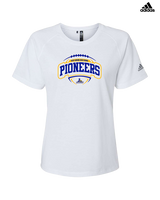 West Greene HS Football Toss - Womens Adidas Performance Shirt