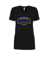 West Greene HS Football Toss - Womens Vneck