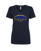 West Greene HS Football Toss - Womens Vneck