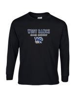 West Ranch HS Cross Country Block - Cotton Longsleeve
