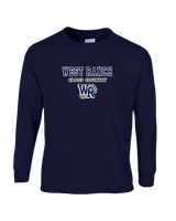 West Ranch HS Cross Country Block - Cotton Longsleeve