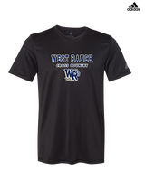 West Ranch HS Cross Country Block - Mens Adidas Performance Shirt