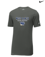 West Ranch HS Cross Country Block - Mens Nike Cotton Poly Tee