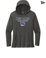West Ranch HS Cross Country Block - New Era Tri-Blend Hoodie