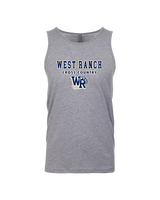West Ranch HS Cross Country Block - Tank Top