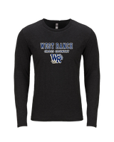 West Ranch HS Cross Country Block - Tri-Blend Long Sleeve
