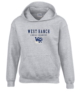 West Ranch HS Cross Country Block - Unisex Hoodie