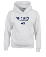 West Ranch HS Cross Country Block - Unisex Hoodie