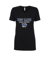West Ranch HS Cross Country Block - Womens V-Neck