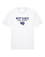 West Ranch HS Cross Country Block - Youth Performance Shirt
