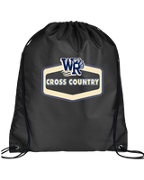 West Ranch HS Cross Country Board - Drawstring Bag