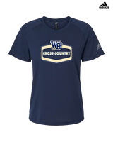 West Ranch HS Cross Country Board - Womens Adidas Performance Shirt