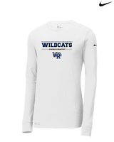 West Ranch HS Cross Country Border - Mens Nike Longsleeve