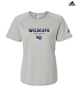 West Ranch HS Cross Country Border - Womens Adidas Performance Shirt