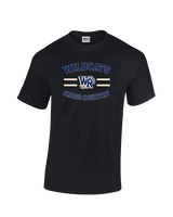 West Ranch HS Cross Country Curve - Cotton T-Shirt